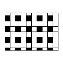 Black And White Pattern Sticker A4 (10 pack)