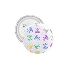 Rainbow Clown Pattern 1 75  Buttons by Amaryn4rt