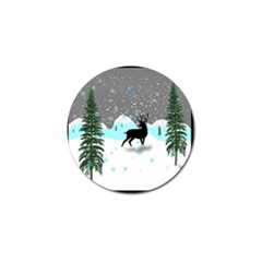 Rocky Mountain High Colorado Golf Ball Marker by Amaryn4rt