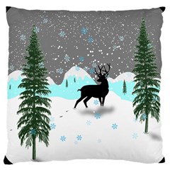 Rocky Mountain High Colorado Large Cushion Case (two Sides) by Amaryn4rt