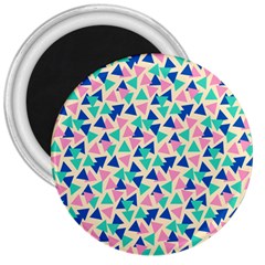 Pop Triangles 3  Magnets by ConteMonfrey