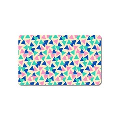 Pop Triangles Magnet (name Card) by ConteMonfrey