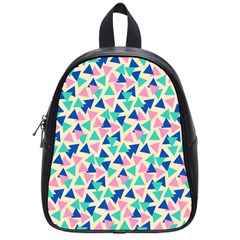 Pop Triangles School Bag (small) by ConteMonfrey