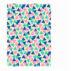 Pop Triangles Large Garden Flag (two Sides) by ConteMonfrey