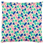 Pop Triangles Large Cushion Case (One Side) Front