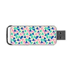 Pop Triangles Portable Usb Flash (one Side) by ConteMonfrey