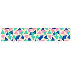 Pop Triangles Large Premium Plush Fleece Scarf 