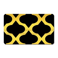 Seamless Gold Pattern Magnet (rectangular) by Amaryn4rt