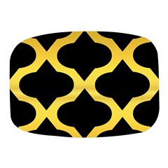 Seamless Gold Pattern Mini Square Pill Box