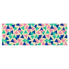 Pop Triangles Banner And Sign 6  X 2  by ConteMonfrey