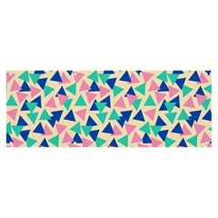 Pop Triangles Banner And Sign 8  X 3  by ConteMonfrey