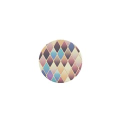 Abstract Colorful Diamond Background Tile 1  Mini Buttons by Amaryn4rt