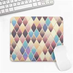 Abstract Colorful Diamond Background Tile Large Mousepad by Amaryn4rt