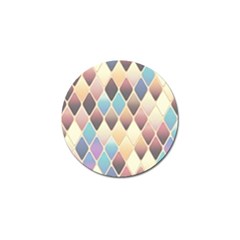 Abstract Colorful Diamond Background Tile Golf Ball Marker (4 Pack) by Amaryn4rt