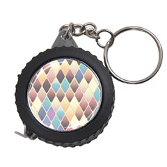 Abstract Colorful Diamond Background Tile Measuring Tape by Amaryn4rt