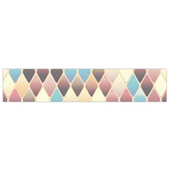 Abstract Colorful Diamond Background Tile Small Premium Plush Fleece Scarf by Amaryn4rt