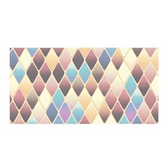 Abstract Colorful Diamond Background Tile Satin Wrap 35  X 70  by Amaryn4rt