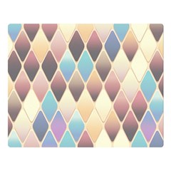 Abstract Colorful Diamond Background Tile Premium Plush Fleece Blanket (large) by Amaryn4rt