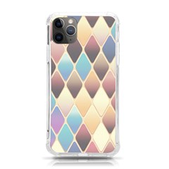 Abstract Colorful Diamond Background Tile Iphone 11 Pro Max 6 5 Inch Tpu Uv Print Case by Amaryn4rt