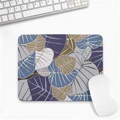 Ackground Leaves Desktop Small Mousepad by Amaryn4rt