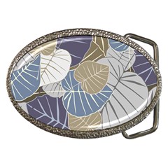 Ackground Leaves Desktop Belt Buckles by Amaryn4rt