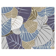 Ackground Leaves Desktop Premium Plush Fleece Blanket (medium) by Amaryn4rt