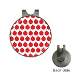 Christmas Baubles Bauble Holidays Hat Clips with Golf Markers Front