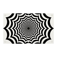 Spider Web Hypnotic Banner And Sign 5  X 3  by Amaryn4rt