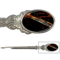 Highway Night Lighthouse Car Fast Letter Opener by Amaryn4rt