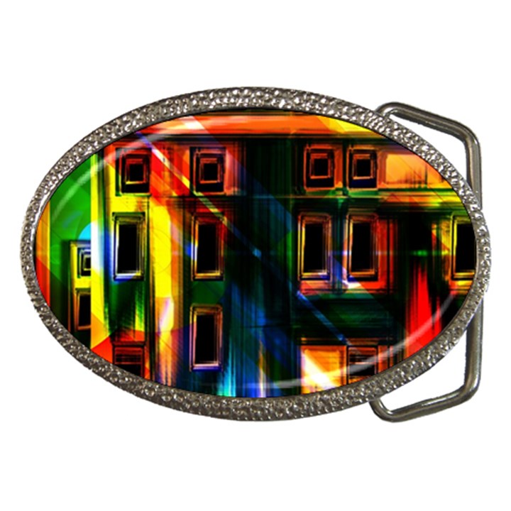 Architecture City Homes Window Belt Buckles