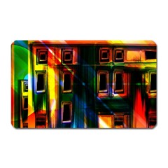 Architecture City Homes Window Magnet (rectangular) by Amaryn4rt