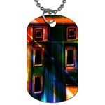 Architecture City Homes Window Dog Tag (Two Sides) Front