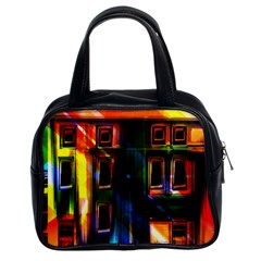 Architecture City Homes Window Classic Handbag (two Sides) by Amaryn4rt