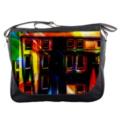 Architecture City Homes Window Messenger Bag by Amaryn4rt