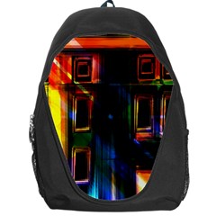 Architecture City Homes Window Backpack Bag by Amaryn4rt