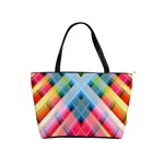 Graphics Colorful Colors Wallpaper Graphic Design Classic Shoulder Handbag Front