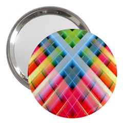 Graphics Colorful Colors Wallpaper Graphic Design 3  Handbag Mirrors by Amaryn4rt