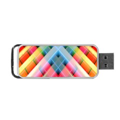 Graphics Colorful Colors Wallpaper Graphic Design Portable Usb Flash (two Sides) by Amaryn4rt