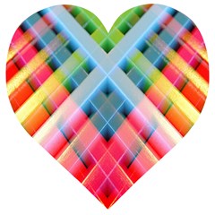 Graphics Colorful Colors Wallpaper Graphic Design Wooden Puzzle Heart by Amaryn4rt