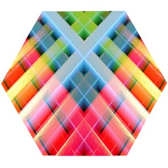 Graphics Colorful Colors Wallpaper Graphic Design Wooden Puzzle Hexagon by Amaryn4rt