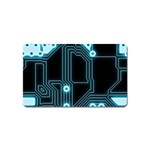 A Completely Seamless Background Design Circuitry Magnet (Name Card) Front