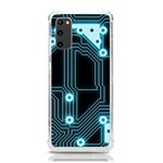 A Completely Seamless Background Design Circuitry Samsung Galaxy S20 6.2 Inch TPU UV Case Front