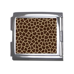 Giraffe Animal Print Skin Fur Mega Link Italian Charm (18mm)