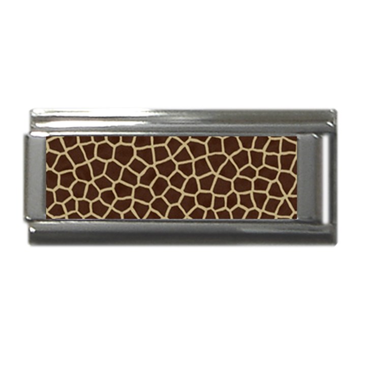 Giraffe Animal Print Skin Fur Superlink Italian Charm (9mm)