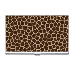 Giraffe Animal Print Skin Fur Business Card Holder