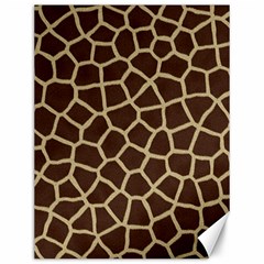 Giraffe Animal Print Skin Fur Canvas 12  x 16 