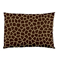 Giraffe Animal Print Skin Fur Pillow Case by Amaryn4rt