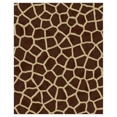 Giraffe Animal Print Skin Fur Drawstring Bag (small) by Amaryn4rt