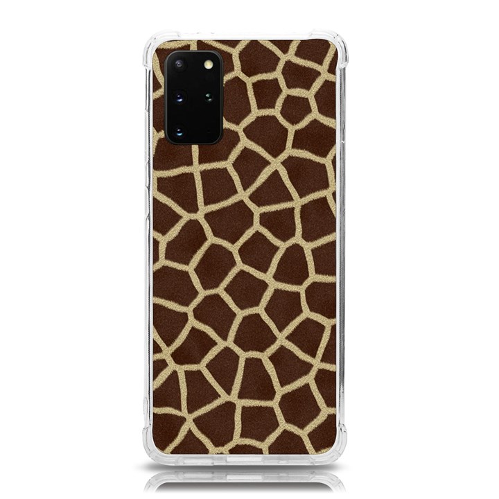 Giraffe Animal Print Skin Fur Samsung Galaxy S20Plus 6.7 Inch TPU UV Case