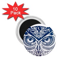 Owl 1 75  Magnets (10 Pack)  by Amaryn4rt